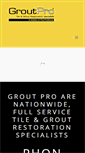 Mobile Screenshot of groutpro.co.nz